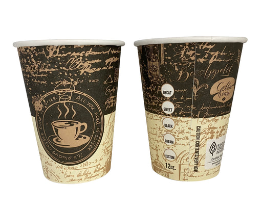 Paper cup single wall hot cs/1000