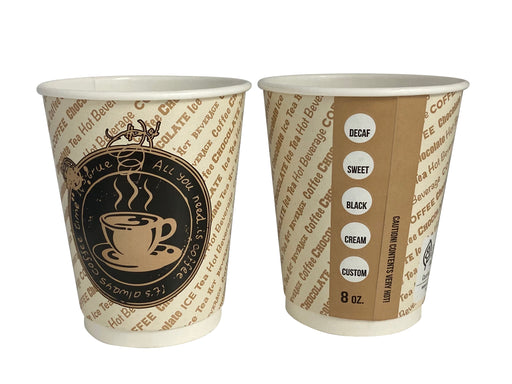 Paper cup single wall hot cs/1000