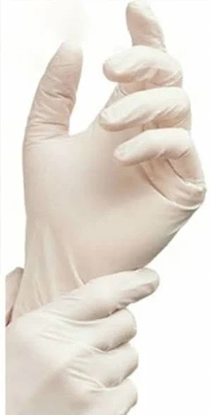 Clear vinil gloves pf cs/1000